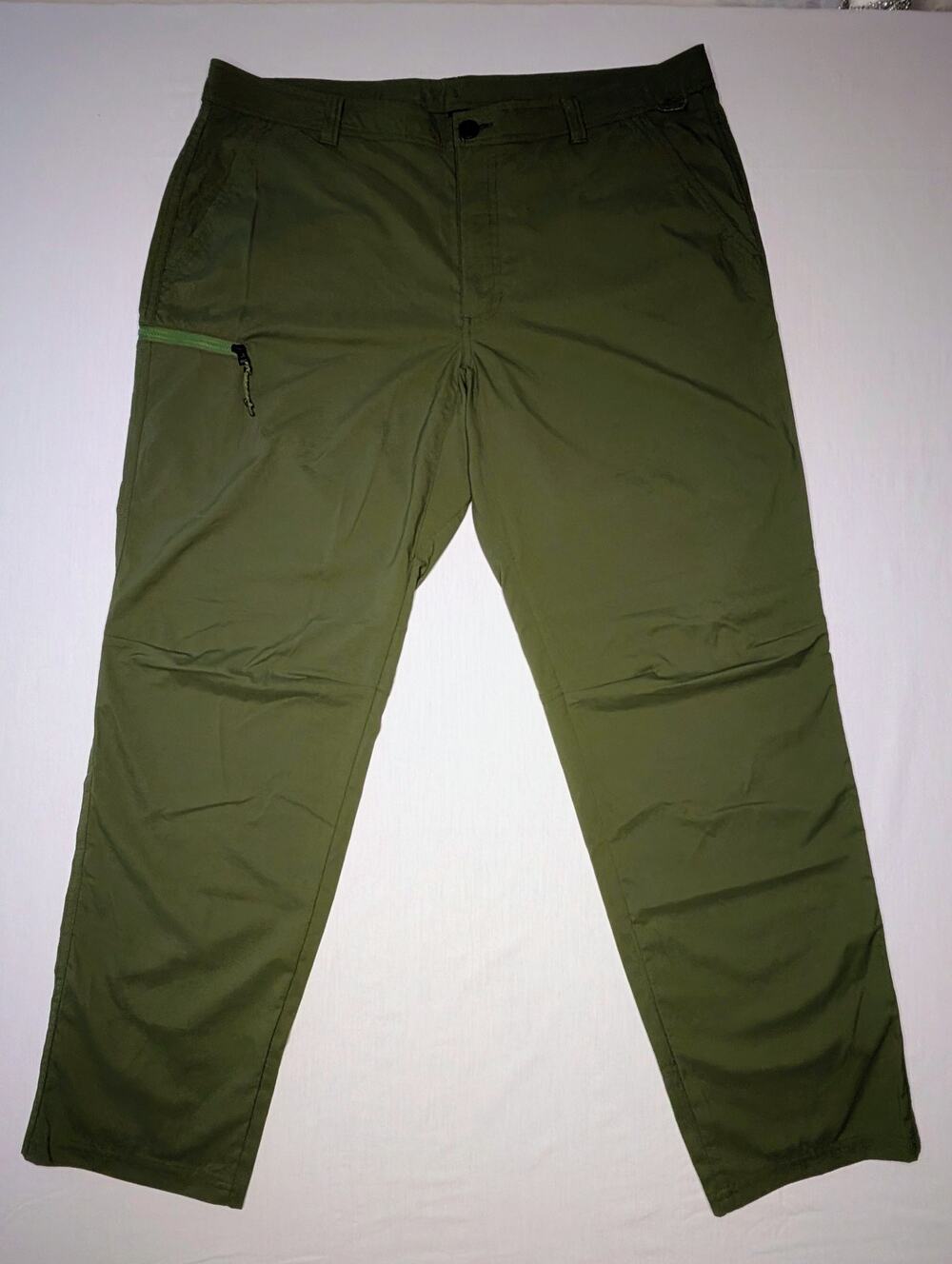 REI CO-OP Sahara Guide Pants Mens 38x30 Green Nylon Stretch Hiking Cargo Travel